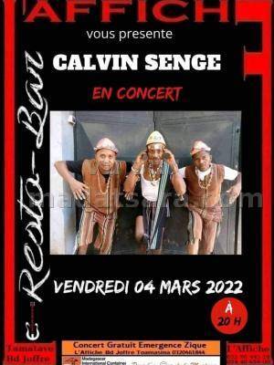 Calvin Senge - Affiche Resto Bar Toamasina