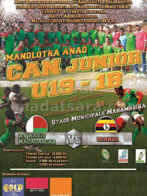 Can Junior - U19 - 1B - Stade municipal de Mahamasina
