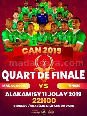 Can Quart de finale - Madagascar vs Tunisie