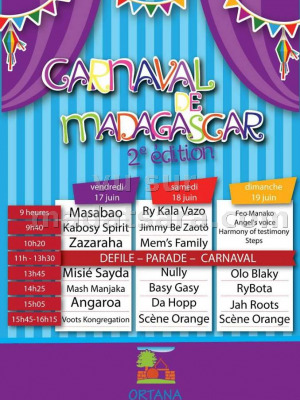 Carnaval de Madagascar 2ème édition