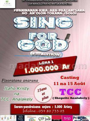 Casting sing for god - TCC Analakely