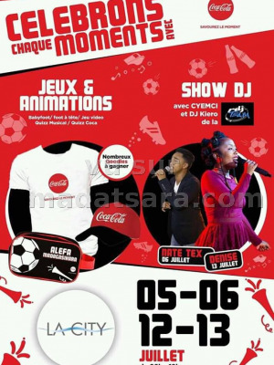 Célébrons chaque moments avec Coca - La City Ivandry‍