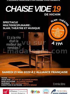 Chaise vide 19 de Hichim - AF - Alliance Française d'Antsirabe