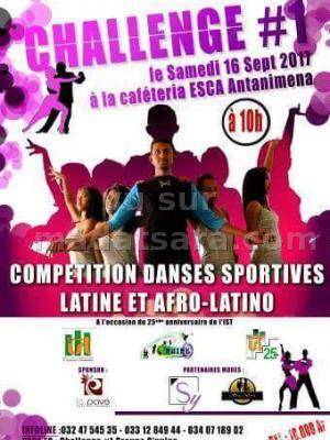 Challenge 1 compétitio  danses sportives latine et afro latino CCESCA Antanimena