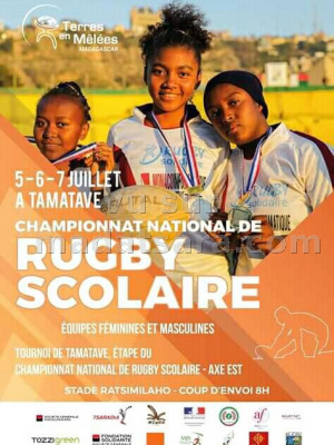 Championnat national de rugby scolaire - Stade Ratsimilaho Toamasina