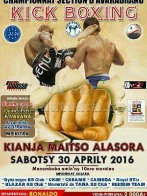 Championnat section d'Avaradrano Kick Boxing - Kianja Maitso Alasora