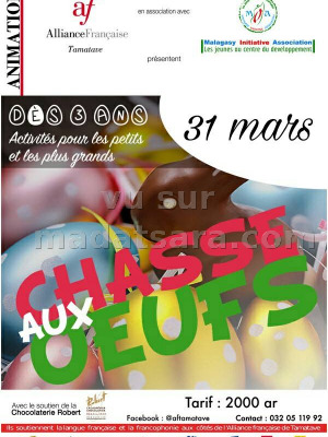 Chasse aux oeufs - AF - Alliance Française Toamasina‍