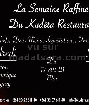 Chef Rudy & Chef Lalaina - La semaine raffinée du Kudeta Restaurant
