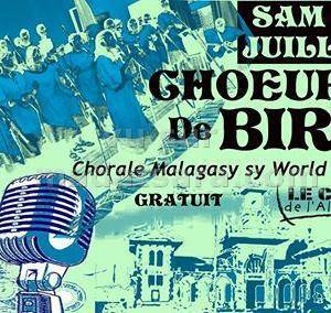 Choeurs de Bira Chorale Malagasy sy World Music au Café de l'Alliance Antsirabe