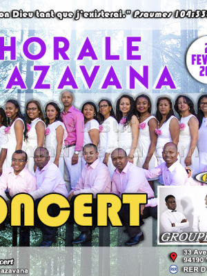 Chorale Fahazavana en concert avec Le groupe Harmony