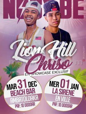 Chriso & Lion Hill - Beach Bar Ambatoloaka Nosy Be - La Sirene Ambatoloaka