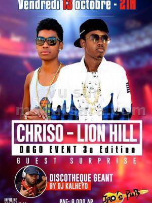 Chriso & Lion Hill en show case JAO'S PUB