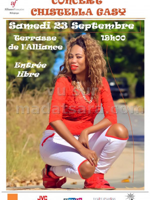 Christella‍ en concert AF - Alliance Française de Mahajanga‍