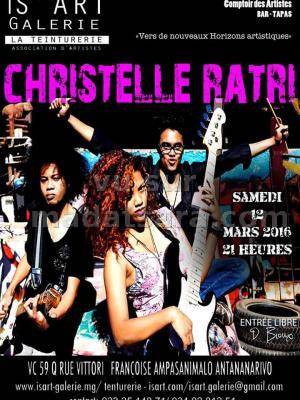 Christelle RATRI en concert au IS'Art Galerie