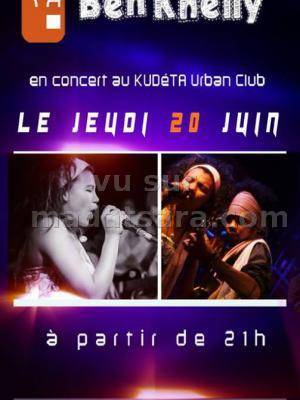 Christelle et Ben Khelly en concert au Kudeta Urban Club