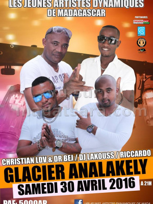 Christian LDV, Dr Bej, Dj Lakouss et Riccardo en concert au Glacier Analakely