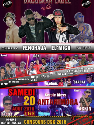 Dagoskar Label en live - Cercle Mess Antanimora