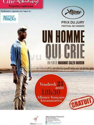 Ciné parking Projection extérieure - "Un homme qui crie" à l'Alliance Française d'Antananarivo