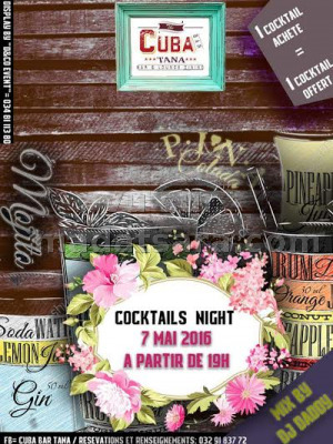 Cocktail night au Cuba Bar Tana