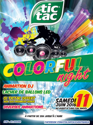 Colorful night au Kudeta Carlton Anosy