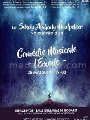 Comédie musicale L'Exode Espace Pitiot - Salle Guillaume De Nogaret Montpellier