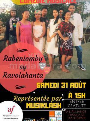 Comédie musicale Rabeniomby sy Ravolahanta  AF - Alliance Française d'Antsirabe