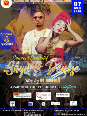 Concert caritatif avec Shyn‍ & Denise‍ - Neptune Toamasina‍
