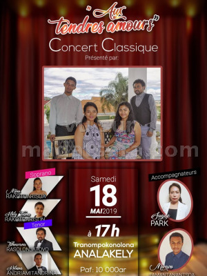 Concert classique aux tendres amours - Tranompokonolona Analakely‍