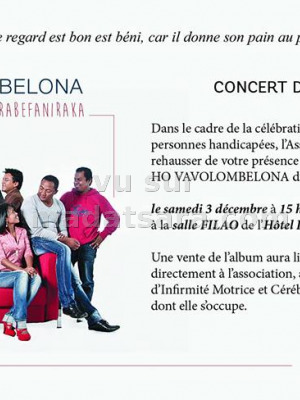 Concert de levée de fonds avec Hary Rabefaniraka - Hotel Ibis Akorondrano‍