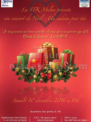Concert de noël - STK Melun - Groupe Scolaire Saint-Charles Athis-Mons France‍