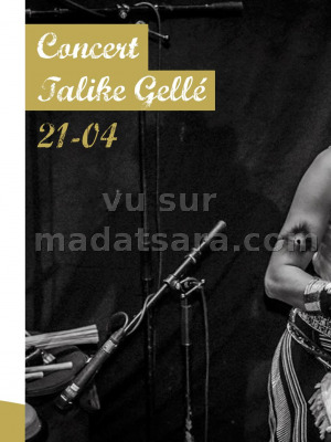 Concert de Talike Gellé‍ - café ludique et culturel Babelmet