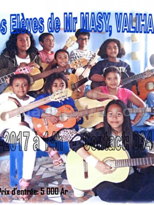 Concert des élèves de Mr Masy Valiha guitare - IKM Ivon-toeran'ny Kolontsaina Malagasy‍