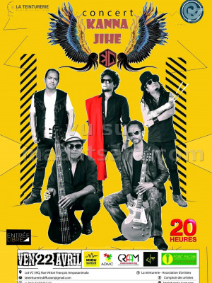 Concert Kanna Jihe‍ - La Teinturerie - Is'Art Ampasanimalo‍