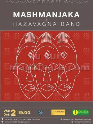 Concert MashManjaka & Hazavagna Band Is'Art Galerie