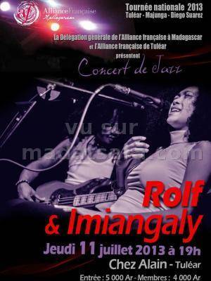 Concert de Jazz avec Rolf et Imiangaly chez Alain à Tuléar
Quelques vidéos de Rolf &amp; Imianga