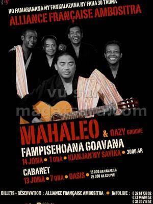 Concert Mahaleo et Oazy Groove à Ambositra - Kianjan'ny Savika, Oasis
