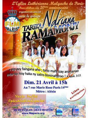 Organisé par l'Eglise Luthérienne Malgache, dans le cadre de la célébration de son 20ème annive