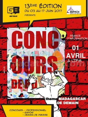 Concours de BD - thème Madagascar de demain 13è édition Séance d'information IFM - Institut Français de Madagascar‍