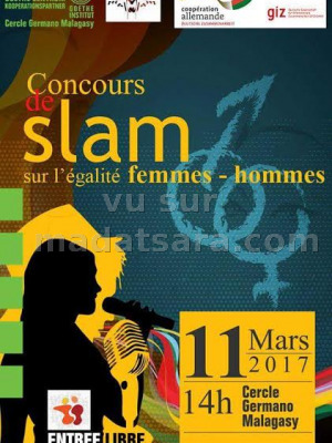 Concours de Slam sur l'égalité femmes-hommes - CGM Analakely‍