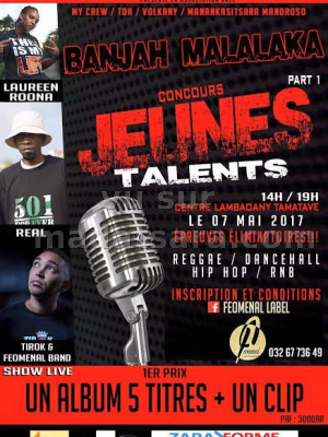 Concours jeunes talents Banjah malalaka part 1 - Centre Lambahoany Toamasina‍