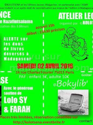 Conférence, atelier lecture, show case Lolo Sy & Farah à Paris