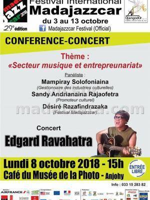 Conference concert Café Du Musée De La Photo Anjohy