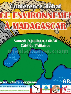 Conférence/Débat avec Barry Ferguson - Justice environnement à Madagascar au Café de l'Alliance