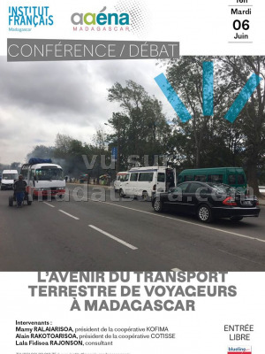Conférence débat - L'avenir du transport terrestre de voyageurs à Madagascar - IFM - Institut Français de Madagascar‍