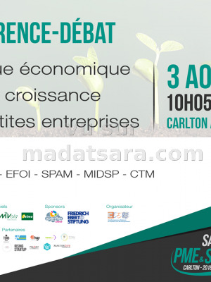 Conférence débat - Politique économique pour la croissance des petites entreprises - Carlton Madagascar‍