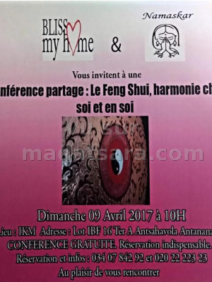 Conférence partage : Le Feng Shui, harmonie chez soi - IKM Ivon-toeran'ny Kolontsaina Malagasy‍