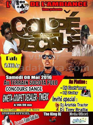 Coupé décalé au terrain Socota Polo