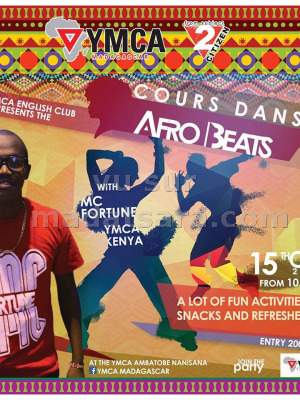 Cours de danse Afro Beats - Ymca Ambatobe Nanisana‍