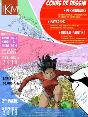 Cours de dessin - IKM Ivon-toeran'ny Kolontsaina Malagasy‍