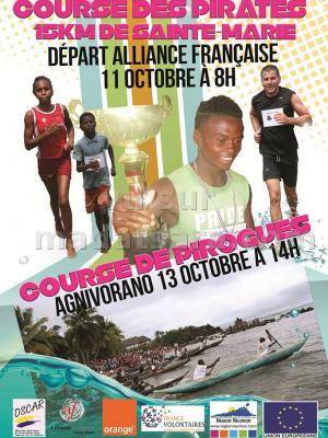 Course des pirates - Course de pirogues15km de Sainte-Marie